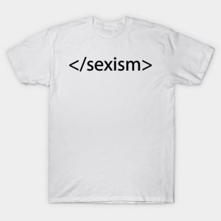 Sexism in Coding T-Shirt